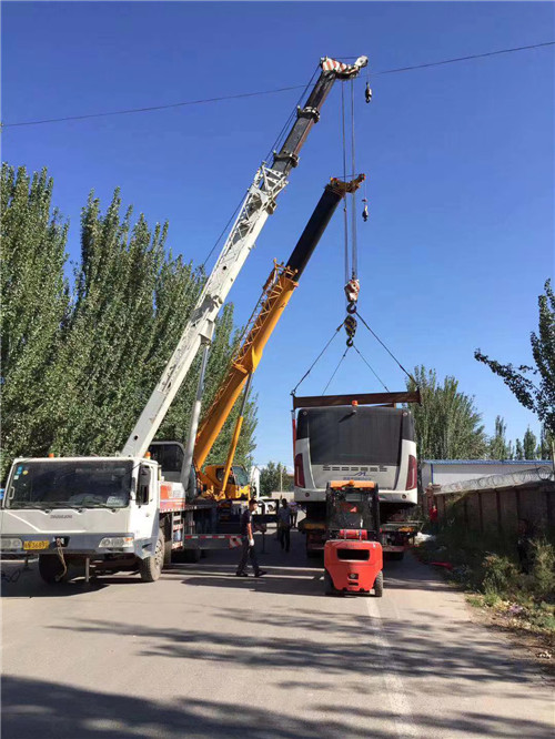 长清区港口集装箱搬运案例